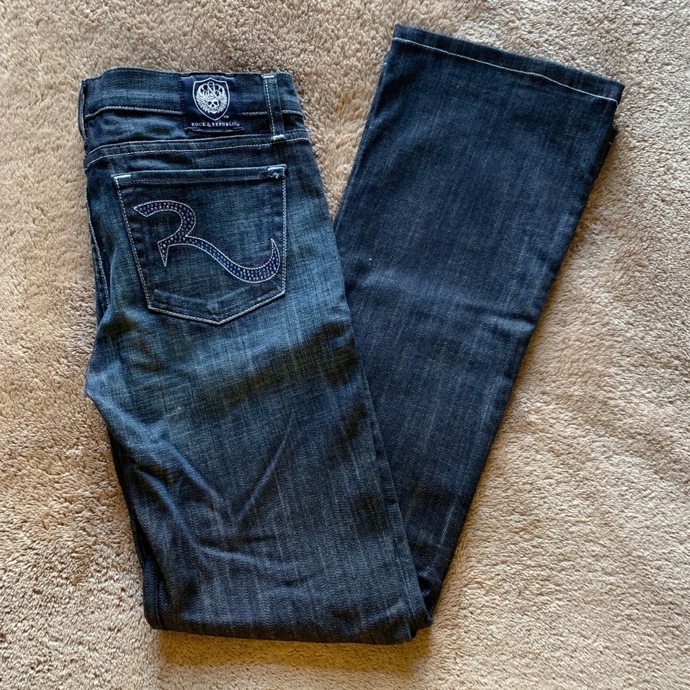 Rock & Republic Dark Denim Jeans